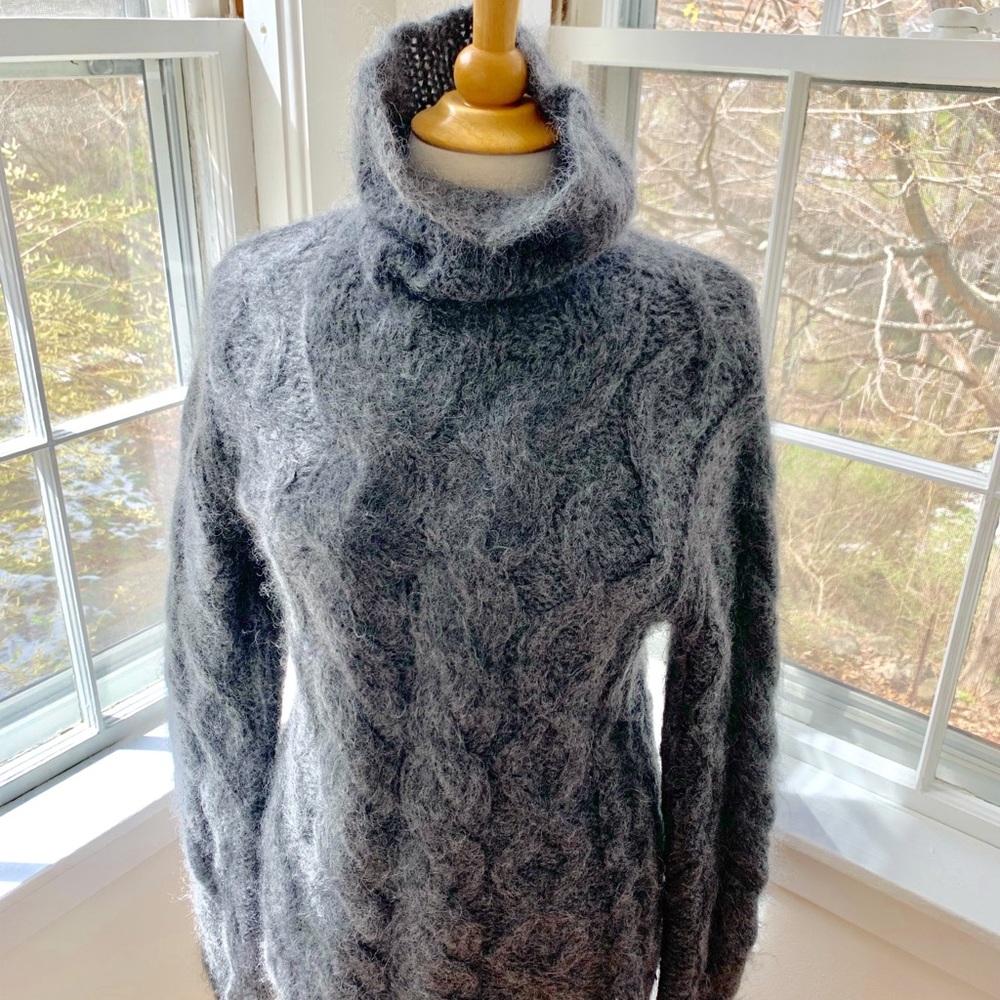 MICHAEL KORS Runway soft chunky kid mohair cables - Picture 9 of 12